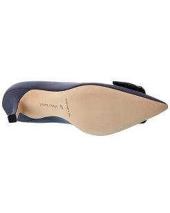 Manolo Blahnik Ysale 90 Silk Pump Women 10 Manolo Blahnik Ysale 90 Silk Pump Women -Valentino shop 1313075498 RLLD 4