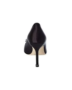 Manolo Blahnik Hangisi 90 Satin Pump Women 9 Manolo Blahnik Hangisi 90 Satin Pump Women -Valentino shop 1313075504 RLLD 3