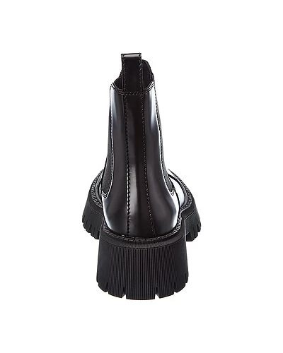 Balenciaga Tractor Leather Bootie Women 5 Balenciaga Tractor Leather Bootie Women - Image 3