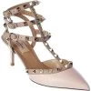 Valentino Rockstud Caged 65 Leather Ankle Strap Pump Women -Valentino shop 1313075641 RLLD 1