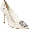 Manolo Blahnik Hangisi 105 Lace Pump Women -Valentino shop 1313092065 RLLD 1