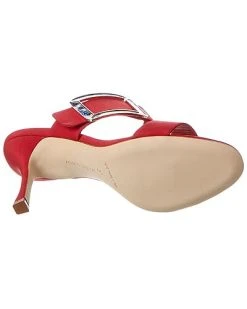 Manolo Blahnik Gable 90 Silk Sandal Women -Valentino shop 1313093239 RLLD 4