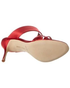 Manolo Blahnik Gueypla 90 Satin Sandal Women 10 Manolo Blahnik Gueypla 90 Satin Sandal Women -Valentino shop 1313093244 RLLD 4
