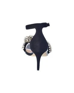 Alexander McQueen Crystal Embellished Suede Sandal Women -Valentino shop 1313096864 RLLD 3