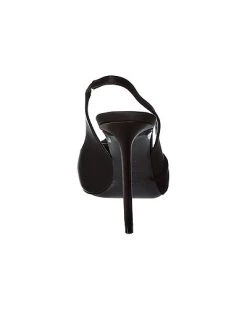 Saint Laurent Zoe 105 Satin & Suede Slingback Pump Women 9 Saint Laurent Zoe 105 Satin & Suede Slingback Pump Women -Valentino shop 1313100196 RLLD 3