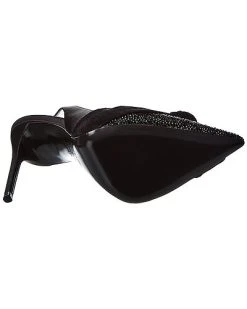 Saint Laurent Zoe 105 Satin & Suede Slingback Pump Women 10 Saint Laurent Zoe 105 Satin & Suede Slingback Pump Women -Valentino shop 1313100196 RLLD 4