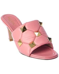 Valentino Roman Stud 65 Leather Sandal Women