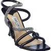 Jimmy Choo Lonnie 90 Leather Sandal Women 2 Jimmy Choo Lonnie 90 Leather Sandal Women -Valentino shop 1313120753 RLLD 1