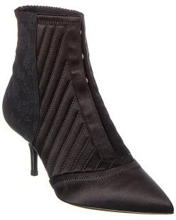 Dolce & Gabbana Corset Satin & Lace Bootie Women