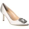 Manolo Blahnik Hangisi 70 Satin Pump Women
