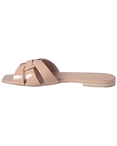 Saint Laurent Tribute Patent Sandal Women 4 Saint Laurent Tribute Patent Sandal Women - Image 2