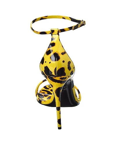 Dolce & Gabbana Printed Patent Sandal Women 5 Dolce & Gabbana Printed Patent Sandal Women - Image 3