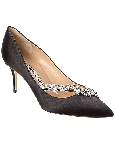 Manolo Blahnik Nadira 70 Satin Pump Women 3 Manolo Blahnik Nadira 70 Satin Pump Women