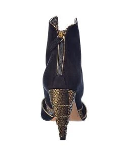 Salvatore Ferragamo Agatha Suede Bootie Women 9 Salvatore Ferragamo Agatha Suede Bootie Women -Valentino shop 1313148188 RLLD 3