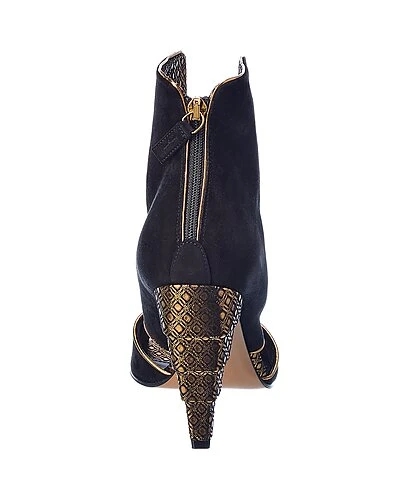 Salvatore Ferragamo Agatha Suede Bootie Women 5 Salvatore Ferragamo Agatha Suede Bootie Women - Image 3