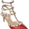 Valentino Rockstud Caged 65 Leather Ankle Strap Pump Women 1 Valentino Rockstud Caged 65 Leather Ankle Strap Pump Women -Valentino shop 1313148532 RLLD 1