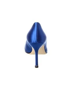 Manolo Blahnik Hangisi 90 Satin Pump Women 9 Manolo Blahnik Hangisi 90 Satin Pump Women -Valentino shop 1313150629 RLLD 3