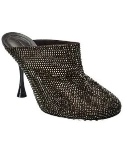 Bottega Veneta Dot Sparkle Suede Mule Women