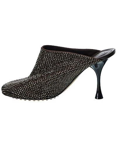 Bottega Veneta Dot Sparkle Suede Mule Women 4 Bottega Veneta Dot Sparkle Suede Mule Women - Image 2