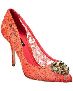 Dolce & Gabbana Votion Lace Pump Women