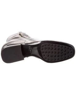 Tod's Leather Bootie Women -Valentino shop 1313159458 RLLD 4