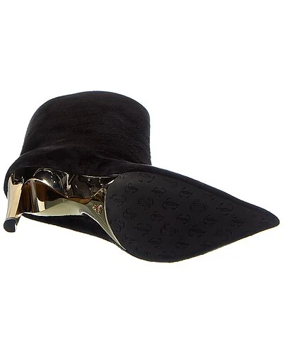 Jimmy Choo Erra 100 Suede Bootie Women 6 Jimmy Choo Erra 100 Suede Bootie Women - Image 4