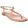 Salvatore Ferragamo Tahiti Leather Sandal Women -Valentino shop 1313172187 RLLD 1