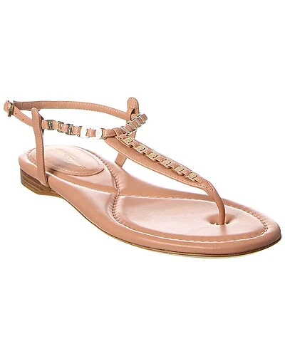 Salvatore Ferragamo Tahiti Leather Sandal Women 3 Salvatore Ferragamo Tahiti Leather Sandal Women