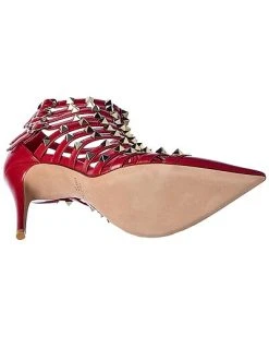 Valentino Rockstud Alcove 100 Leather Bootie Women -Valentino shop 1313172688 RLLD 4