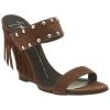 Giuseppe Zanotti Whitney Suede Fringe Wedge Sandal Women -Valentino shop 1313174401 RLLD 1