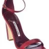 Manolo Blahnik Ressata 105 Leather Sandal Women -Valentino shop 1313174450 RLLD 1