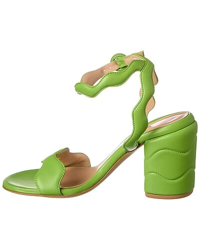 Gianvito Rossi 85 Leather Sandal Women 4 Gianvito Rossi 85 Leather Sandal Women - Image 2