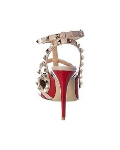 Valentino Rockstud Caged 100 Patent Pump Women 9 Valentino Rockstud Caged 100 Patent Pump Women -Valentino shop 1313179276 RLLD 3