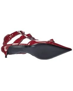 Valentino Roman Stud 40 Patent Ankle Strap Pump Women 10 Valentino Roman Stud 40 Patent Ankle Strap Pump Women -Valentino shop 1313181942 RLLD 4