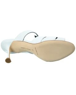 Manolo Blahnik Nooramu 70 Leather Sandal Women -Valentino shop 1313184073 RLLD 4