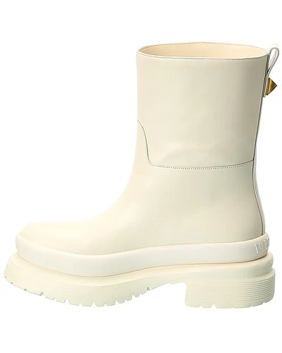 Valentino Roman Stud Leather Bootie Women 4 Valentino Roman Stud Leather Bootie Women - Image 2