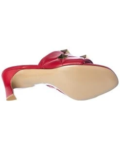 Valentino Roman Stud 65 Leather Sandal Women -Valentino shop 1313185447 RLLD 4