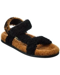 FENDI First Shearling Sandal Women