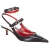 Valentino Chain 45 Leather Ankle Strap Pump Women 2 Valentino Chain 45 Leather Ankle Strap Pump Women -Valentino shop 1313193912 RLLD 1