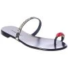 Giuseppe Zanotti Ring Gem Leather Sandal Women 1 Giuseppe Zanotti Ring Gem Leather Sandal Women -Valentino shop 1313195039 RLLD 1