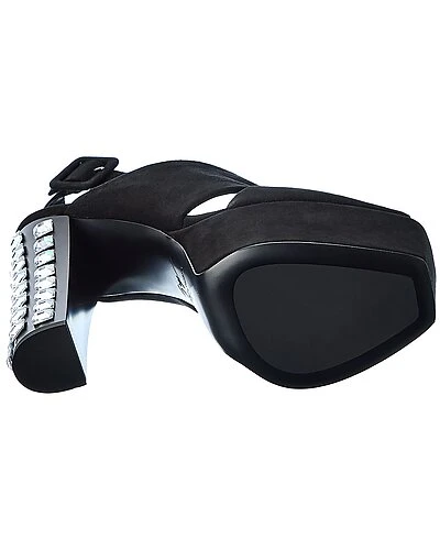 Giuseppe Zanotti Lavinia 100 Suede Platform Sandal Women 6 Giuseppe Zanotti Lavinia 100 Suede Platform Sandal Women - Image 4