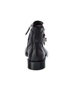 Givenchy Lock Croc-Embossed Leather Bootie Women -Valentino shop 1313196481 RLLD 3