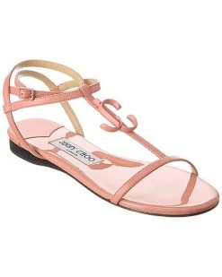 Jimmy Choo Alodie Leather Sandal Women