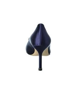 Manolo Blahnik Hangisi 90 Satin Pump Women 9 Manolo Blahnik Hangisi 90 Satin Pump Women -Valentino shop 1313199680 RLLD 3