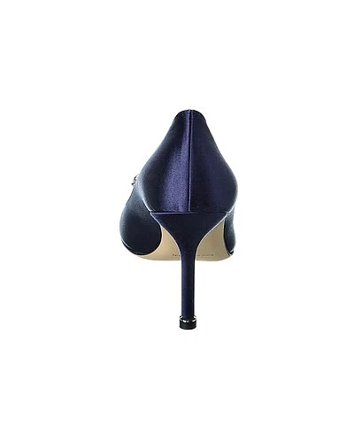 Manolo Blahnik Hangisi 90 Satin Pump Women 5 Manolo Blahnik Hangisi 90 Satin Pump Women - Image 3