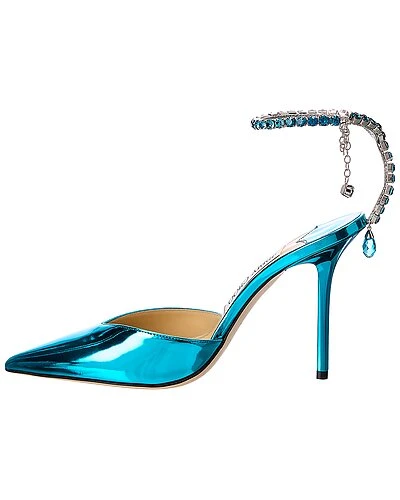 Jimmy Choo Saeda 100 Leather Pump Women 4 Jimmy Choo Saeda 100 Leather Pump Women - Image 2