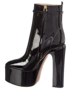 Valentino VLogo 155 Patent Platform Bootie Women -Valentino shop 1313202534 RLLD 2