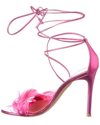 Gianvito Rossi Zephyr 150 Leather Sandal Women 4 Gianvito Rossi Zephyr 150 Leather Sandal Women - Image 2