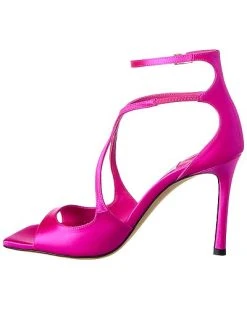 Jimmy Choo Azia 95 Satin Sandal Women 8 Jimmy Choo Azia 95 Satin Sandal Women -Valentino shop 1313214416 RLLD 2