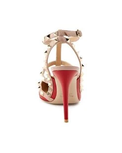Valentino Rockstud Caged 100 Leather Pump Women -Valentino shop 1313214864 RLLD 3